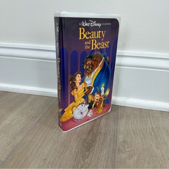 Walt Disney's Beauty and The Beast VHS 1992 Black Diamond Classic Vintage Rare - Picture 1 of 7